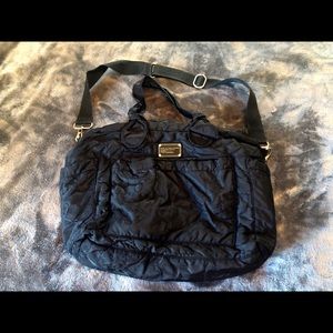 Marc Jacobs Eliza-baby Black nylon quilted  bag